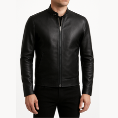 Slim Fit Modern Biker Jacket