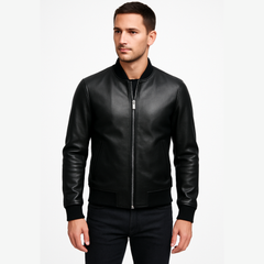 Slim Fit Bomber Jacket